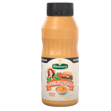 Oliehoorn hamburgersaus